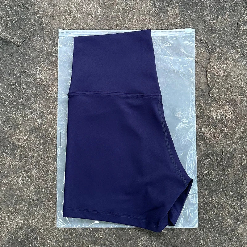 Shorts de yoga de cintura alta efecto realce