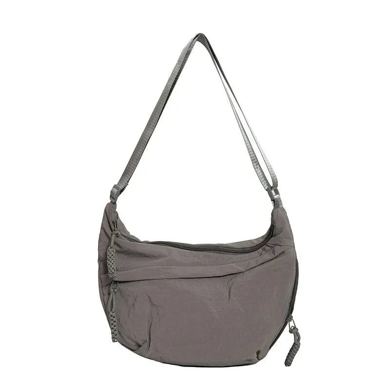 Bolso de lona grande estilo casual