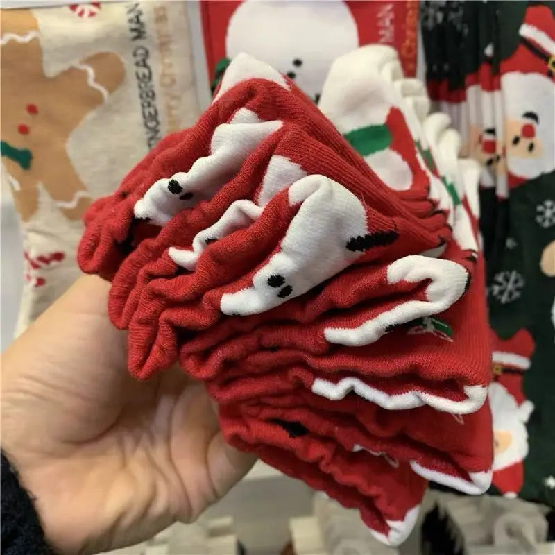 Pack de 4 pares de calcetines navideños