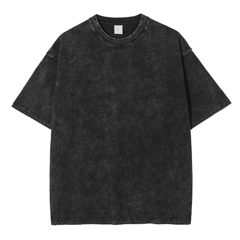 Camiseta vintage efecto lavado oversize para hombre