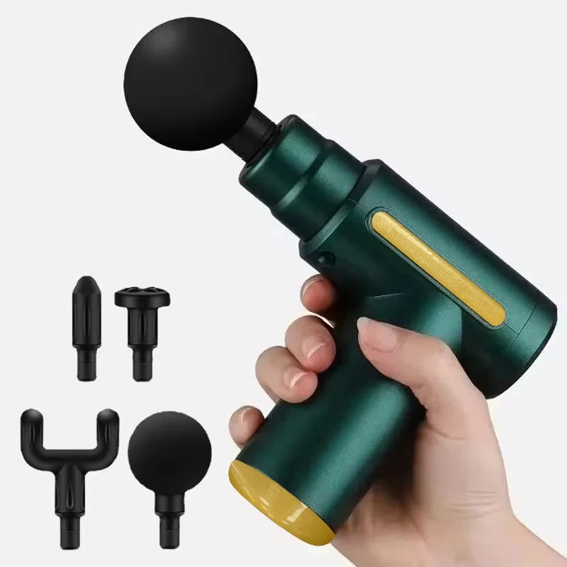 Pistola de masaje muscular portátil