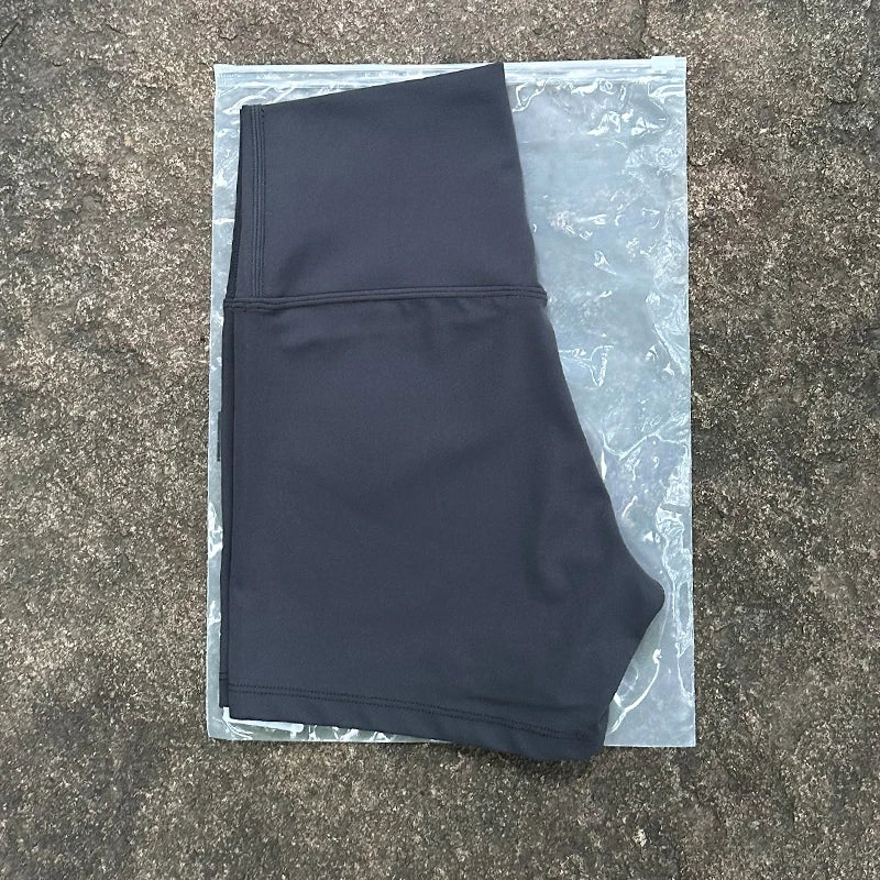 Shorts de yoga de cintura alta efecto realce