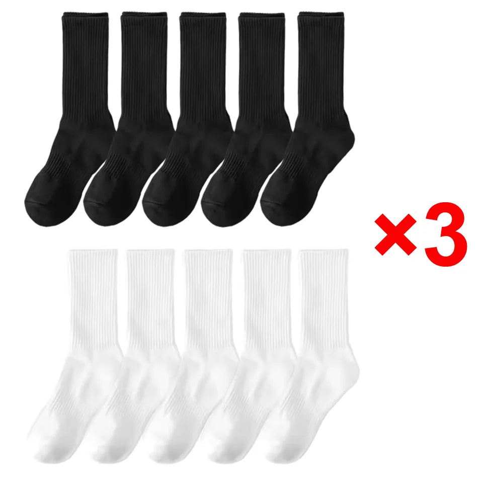 Pack de calcetines altos de algodón para hombre (10 o 20 pares)