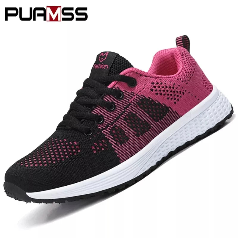 Zapatillas de plataforma casual para mujer