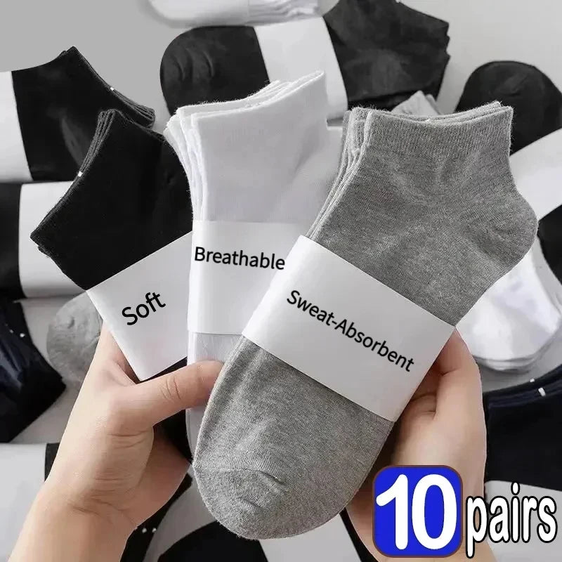 Pack de calcetines tobilleros unisex (5 o 10 pares)