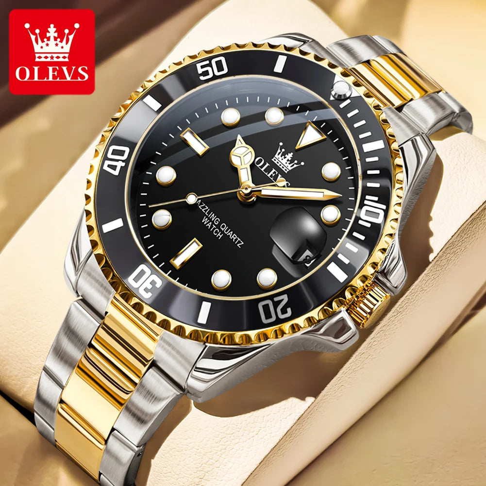 Reloj OLEVS 5885 de cuarzo con calendario