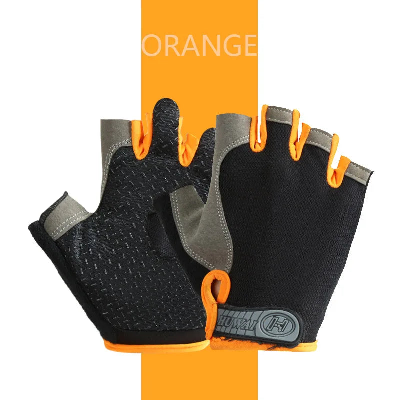 Guantes de gimnasio de medio dedo