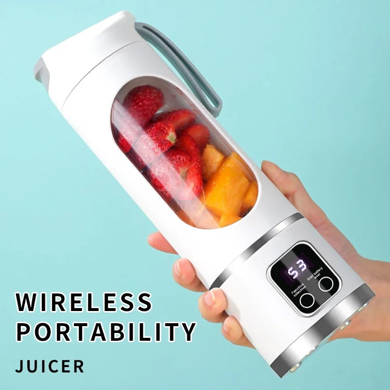 Licuadora portátil recargable (450 ml)