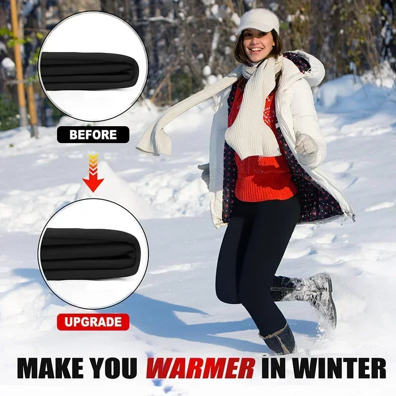Pack de mallas térmicas de terciopelo para mujer