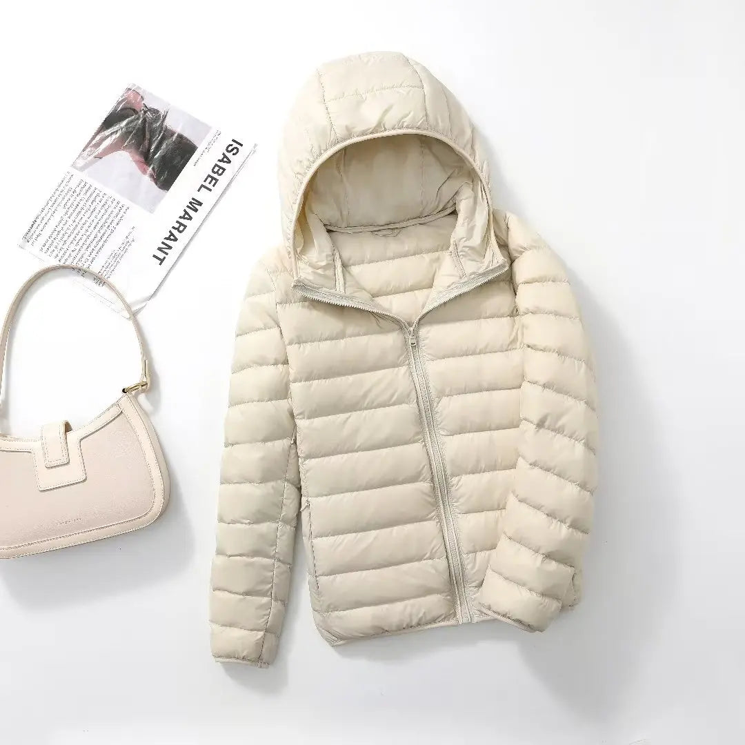 Chaqueta acolchada ultraligera para mujer (tallas grandes)