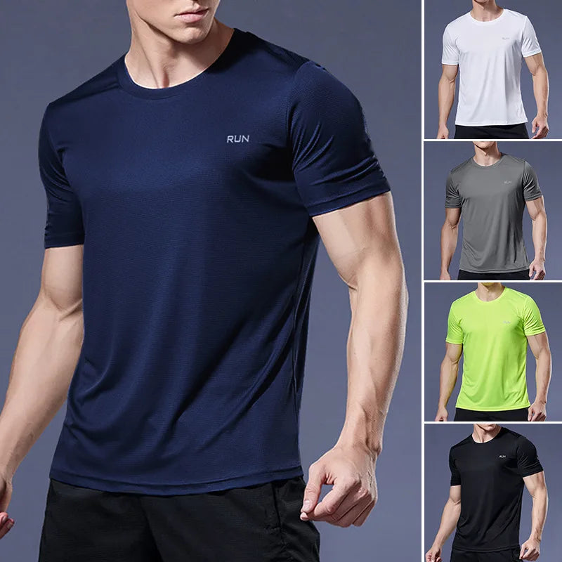 Camiseta de running transpirable para hombre