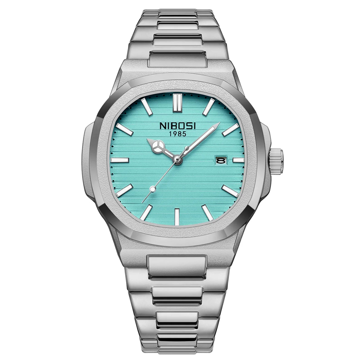 Reloj militar NIBOSI de cuarzo con fecha