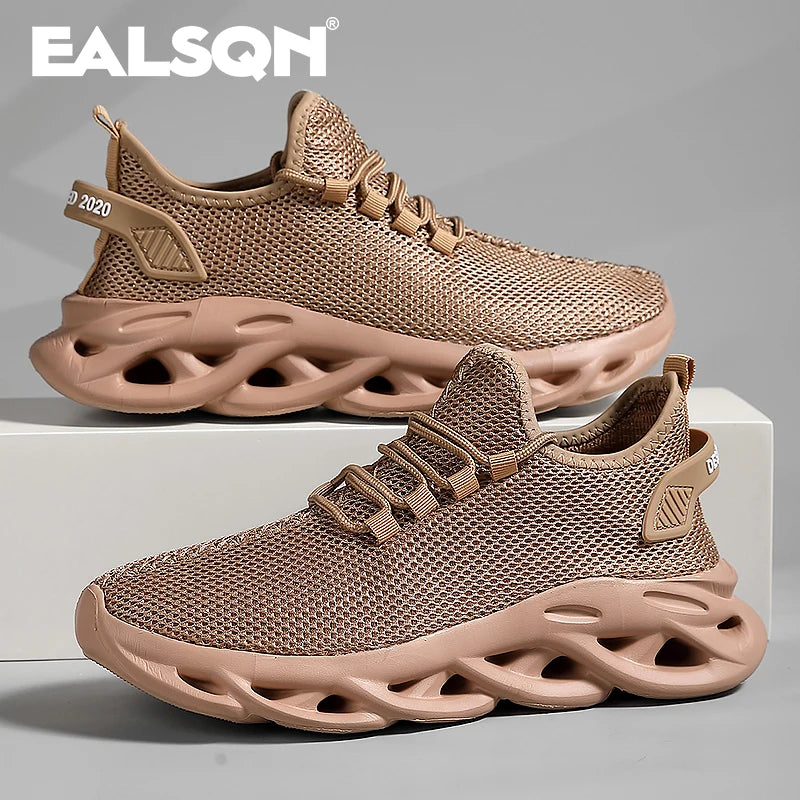 Zapatillas deportivas de malla para hombre