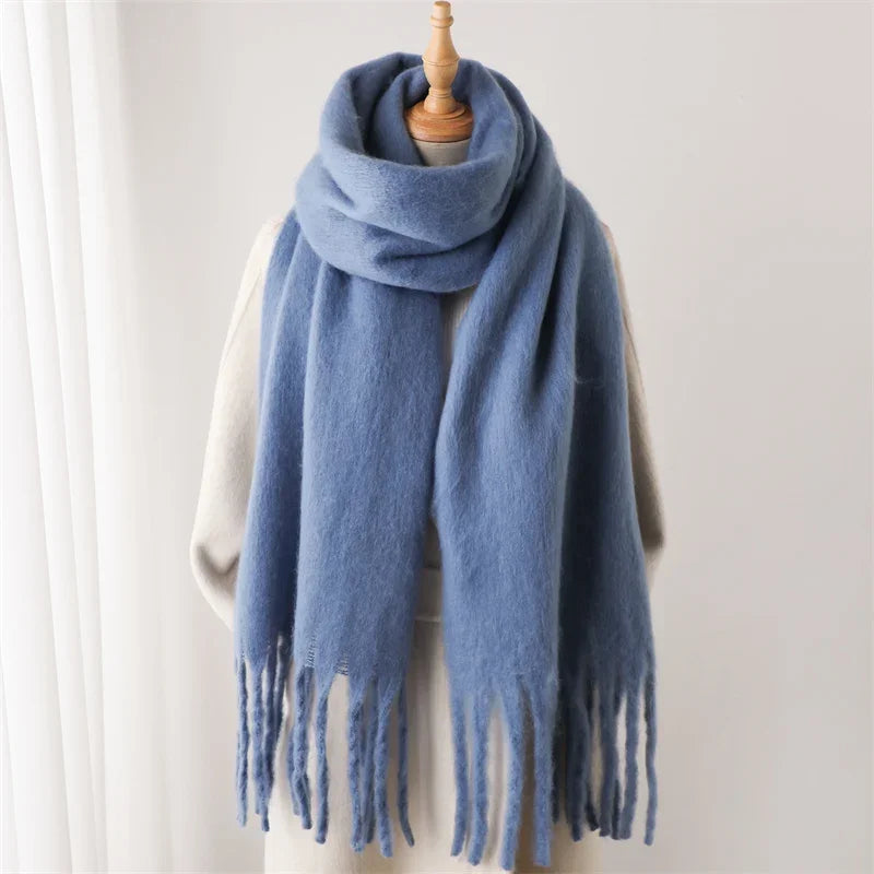Pashmina XXL de tacto cachemira