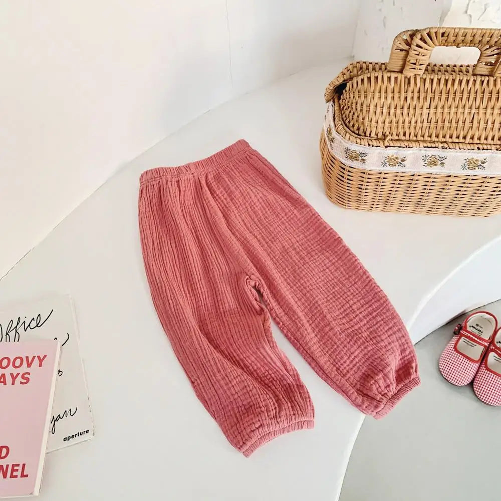Pantalón infantil ligero antimosquitos
