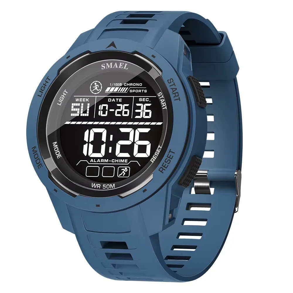 Reloj deportivo militar SMAEL con correa de camuflaje