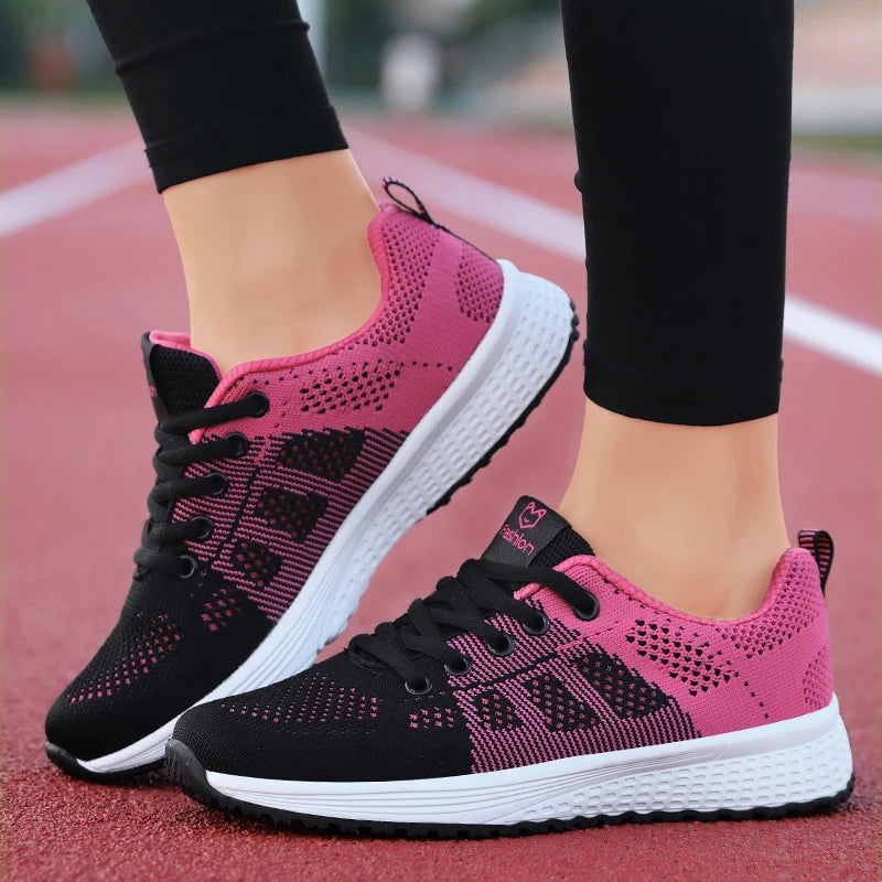 Zapatillas de plataforma casual para mujer