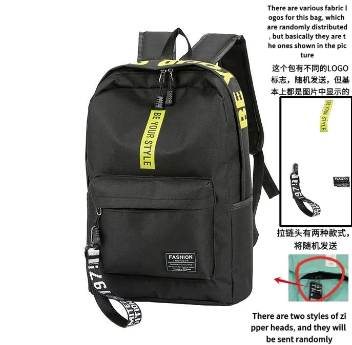 Mochila juvenil de colores para clase y diario