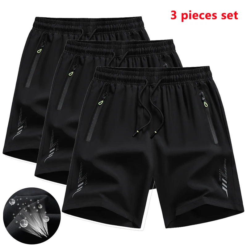 Pack de 3 pantalones cortos de running para hombre