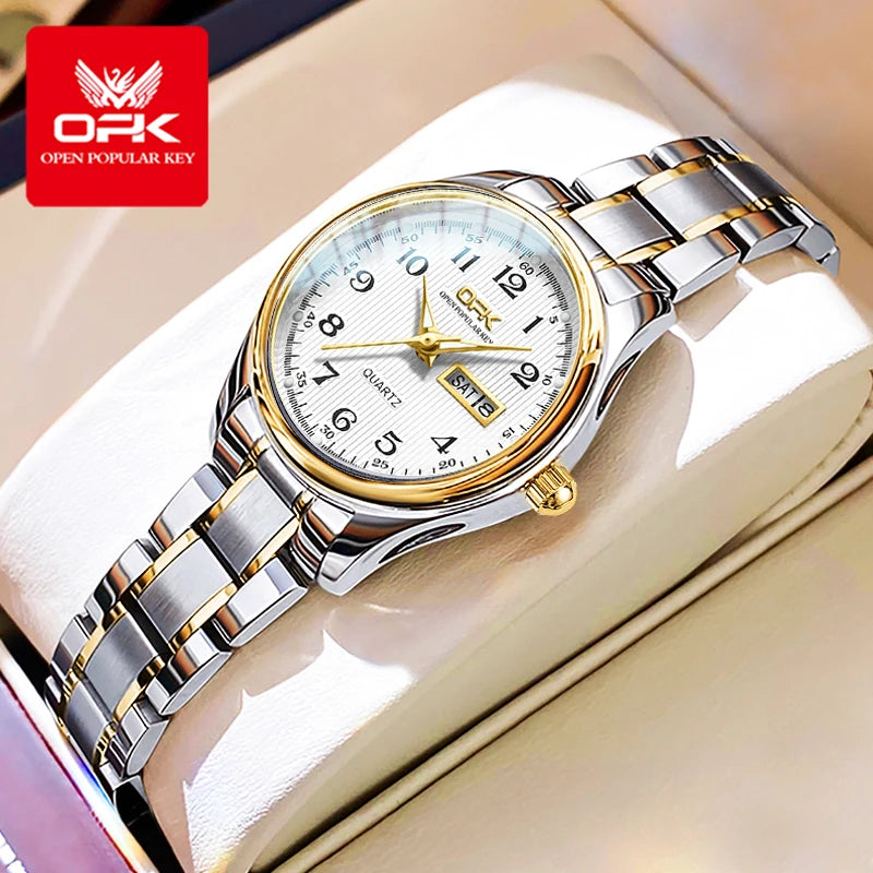 Reloj OPK 8110 clásico para mujer
