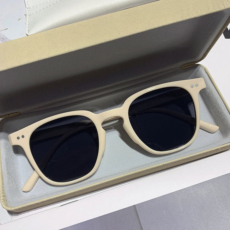 Gafas de sol cuadradas vintage unisex