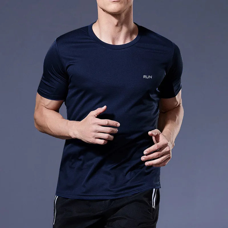 Camiseta de running transpirable para hombre