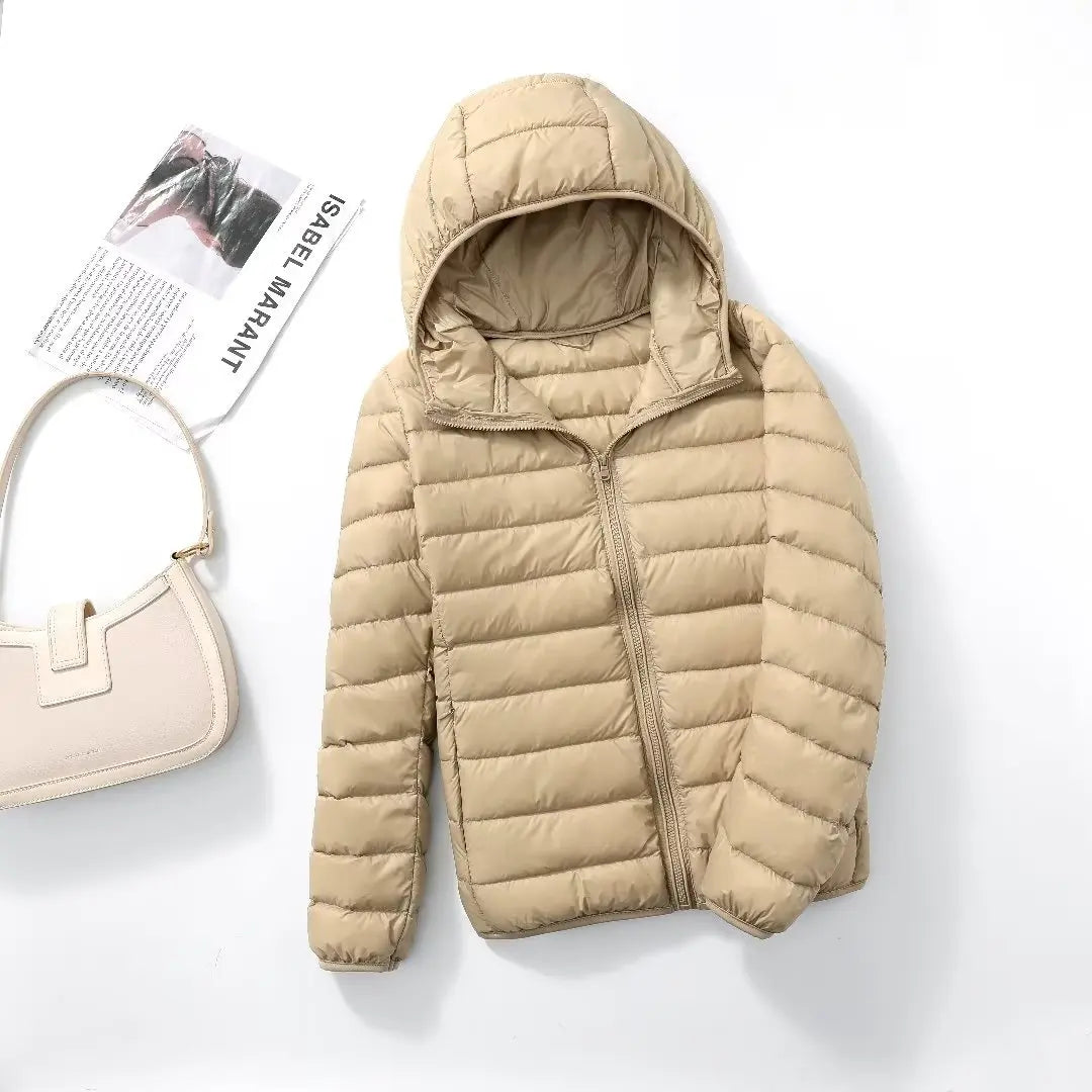 Chaqueta acolchada ultraligera para mujer (tallas grandes)