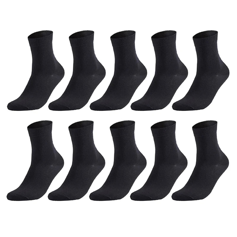 Pack de 10 pares de calcetines de algodón para hombre