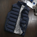 Chaleco cortavientos acolchado para hombre