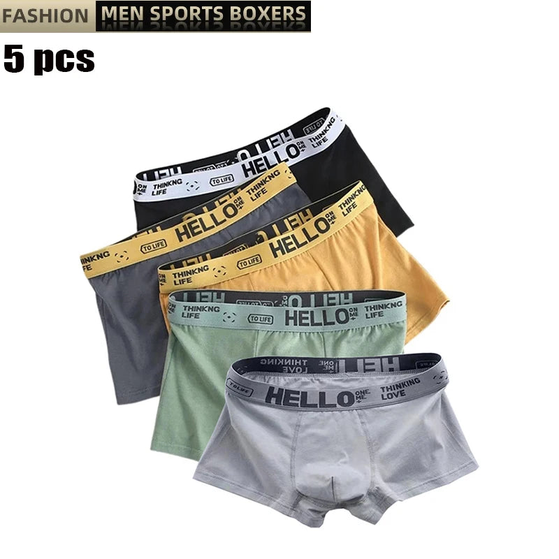 Pack de 5 calzoncillos bóxer para hombre