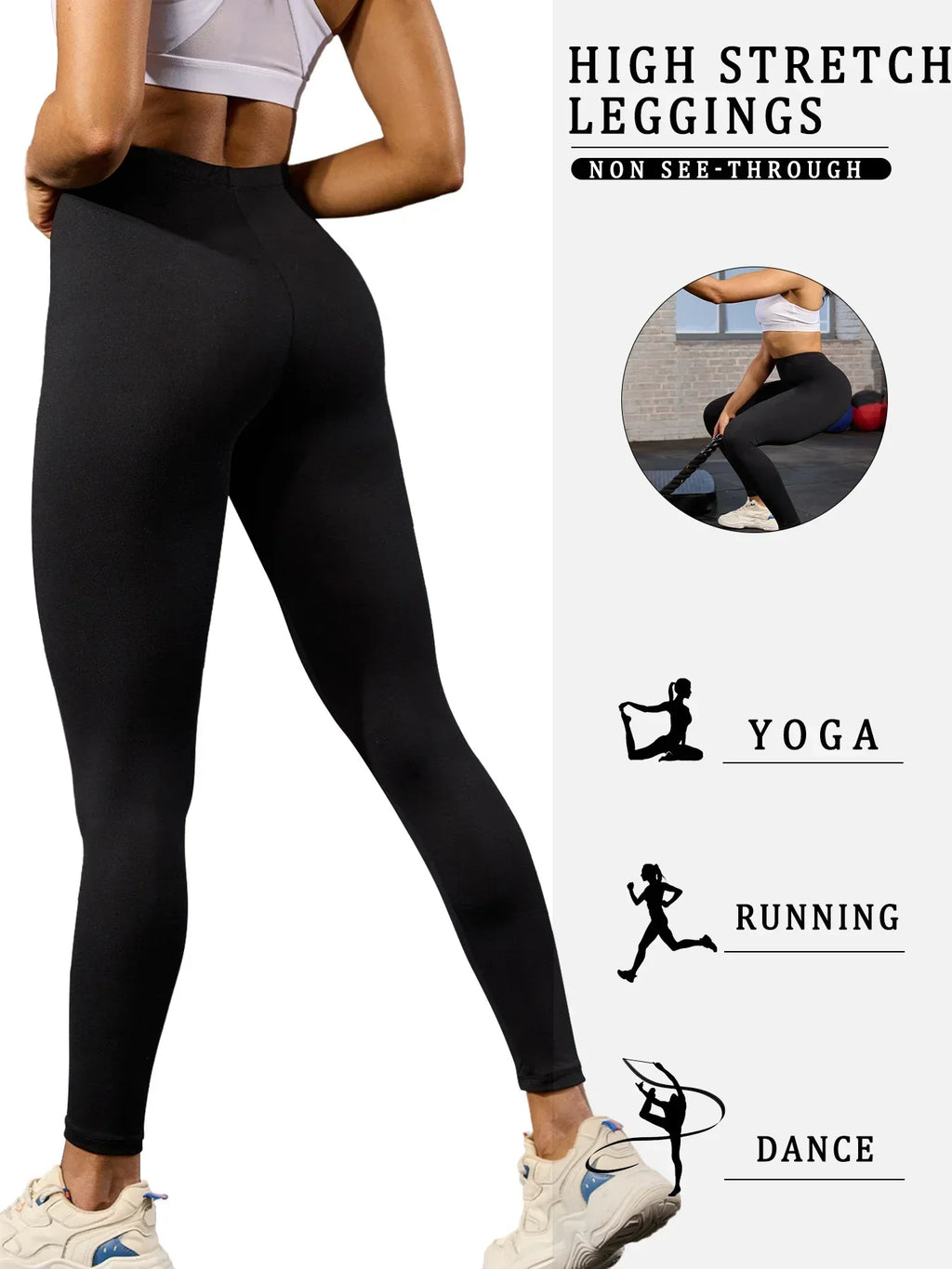 Pack de 2 leggings súper suaves para mujer