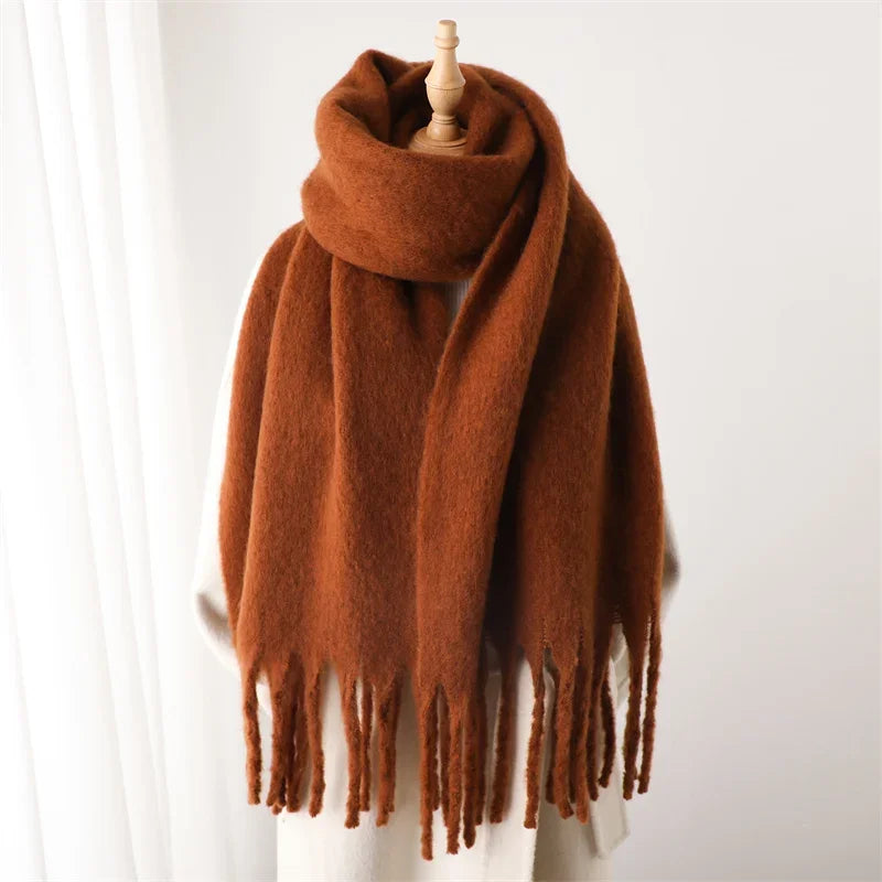 Pashmina XXL de tacto cachemira