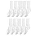 Pack de calcetines altos de algodón para hombre (10 o 20 pares)