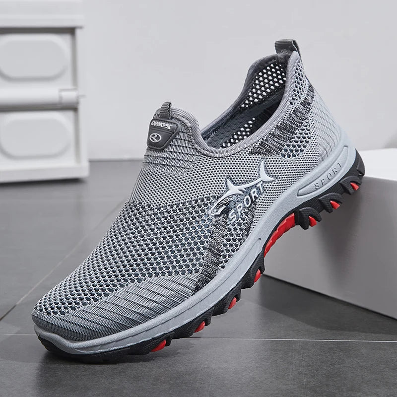 Zapatillas sin cordones ligeras para hombre