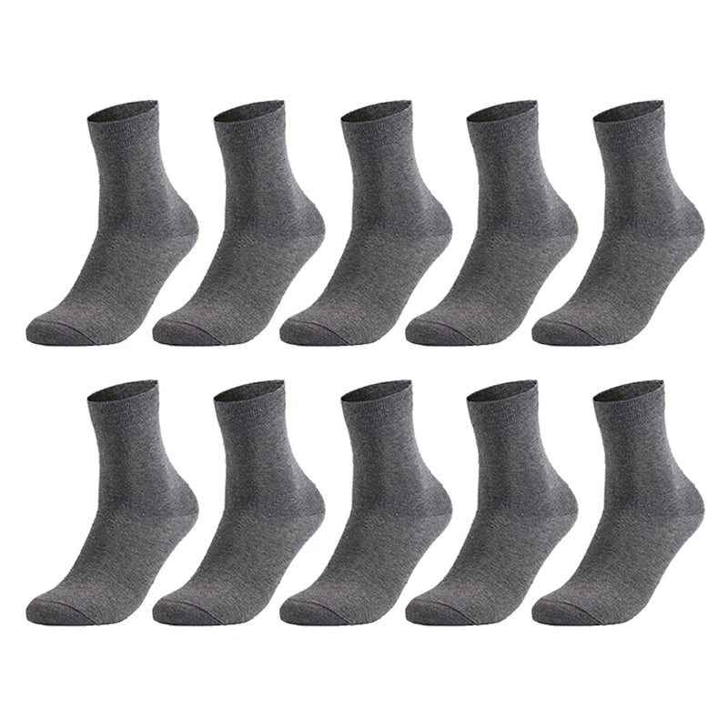 Pack de 10 pares de calcetines de algodón para hombre