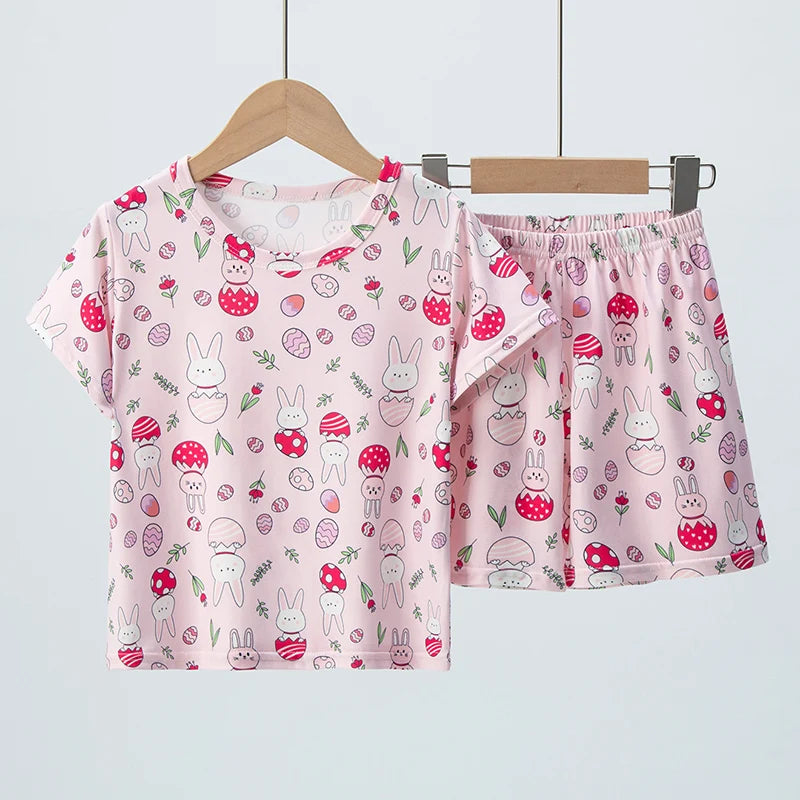 Conjunto infantil de verano camiseta y short