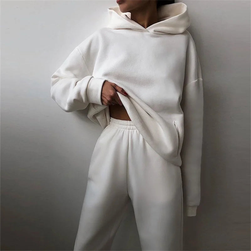 Chándal de mujer: sudadera oversize y jogger