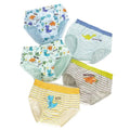 Pack de 5 calzoncillos infantiles de dinosaurios