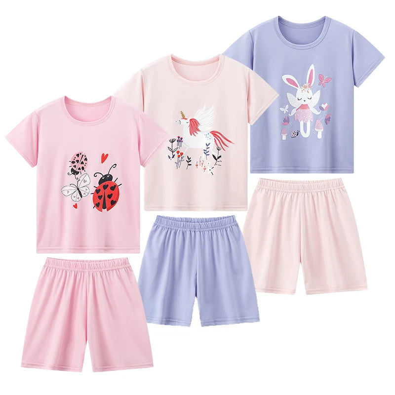 Conjunto infantil de verano camiseta y short