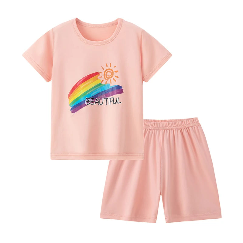 Conjunto infantil de verano camiseta y short