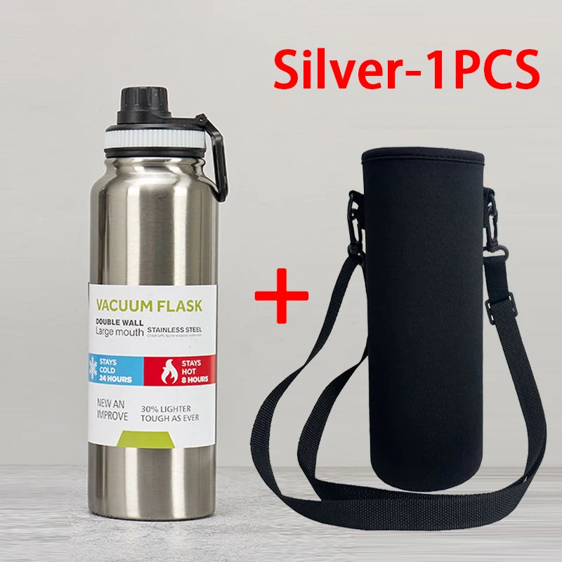 Botella térmica de acero inoxidable (600 ml a 1 L)