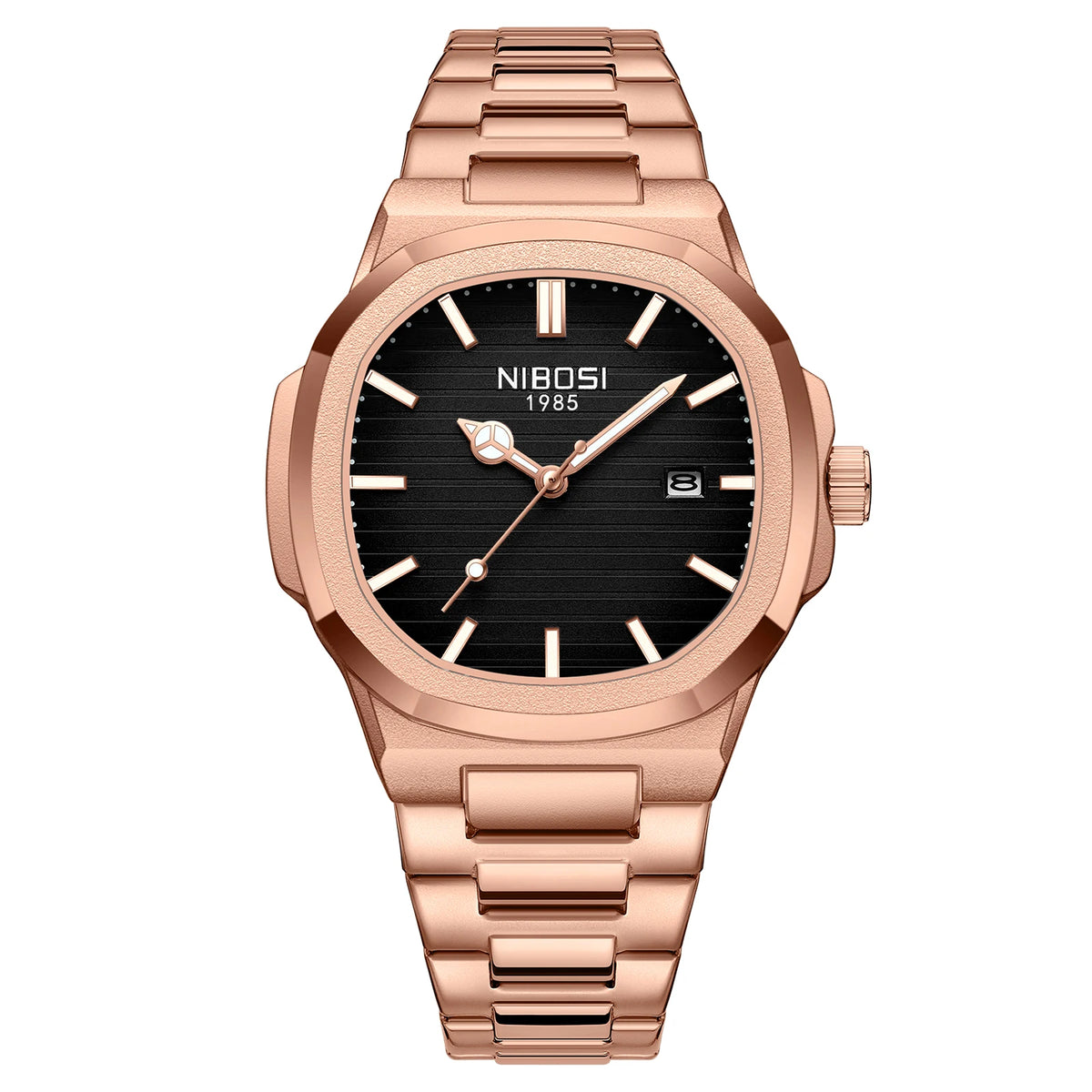 Reloj militar NIBOSI de cuarzo con fecha