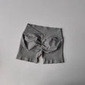 Pantalón corto deportivo de cintura alta con efecto realce