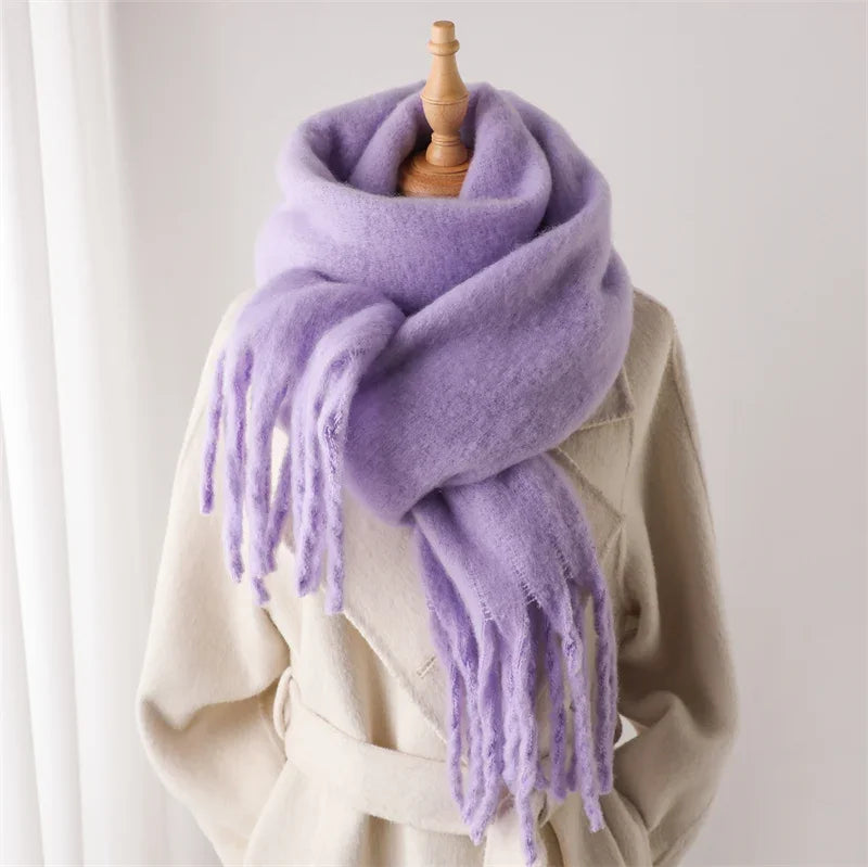 Pashmina XXL de tacto cachemira