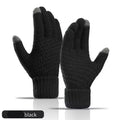 Guantes de punto táctiles unisex
