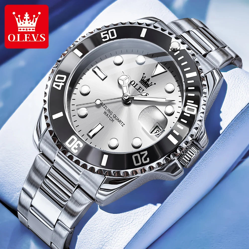 Reloj OLEVS 5885 de cuarzo con calendario