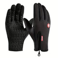 Guantes de invierno táctiles con forro térmico