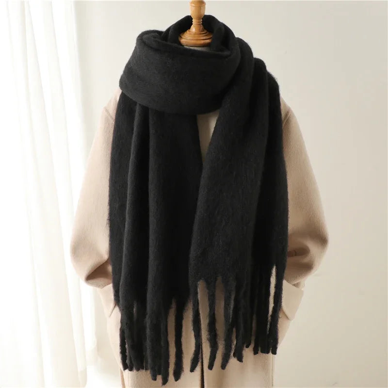 Pashmina XXL de tacto cachemira