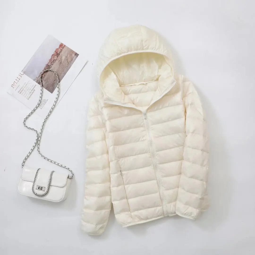 Chaqueta acolchada ultraligera para mujer (tallas grandes)