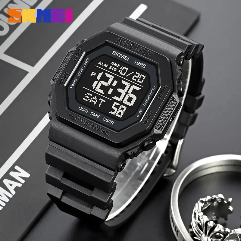 Reloj digital deportivo SKMEI 1988 para hombre